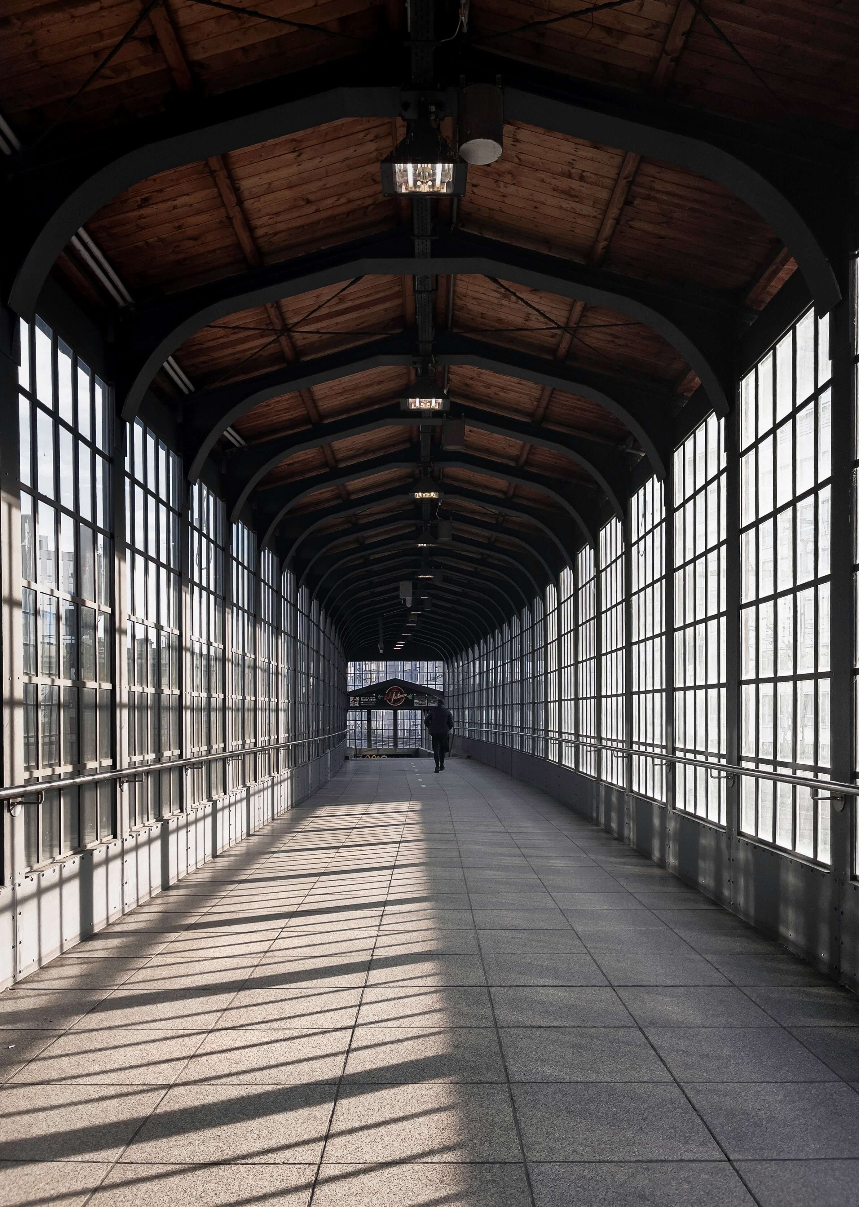 Tunnel morning light